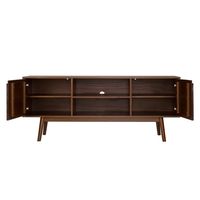 Walnut Solid Wood TV Console