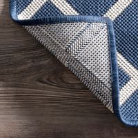 Blue Cassie Global Outdoor Area Rug, 8X10