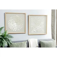 Shell Design Shadow Box 2-pc. Wall Art