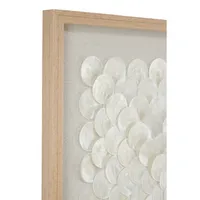 Shell Design Shadow Box 2-pc. Wall Art