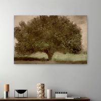 Under the Tree Canvas Art Print