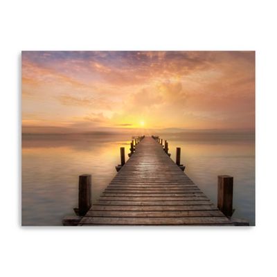 Comfort Bay Sunset Canvas Art Print, 48x36 in.