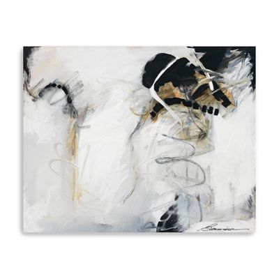 Against All Odds Abstract Canvas Art Print