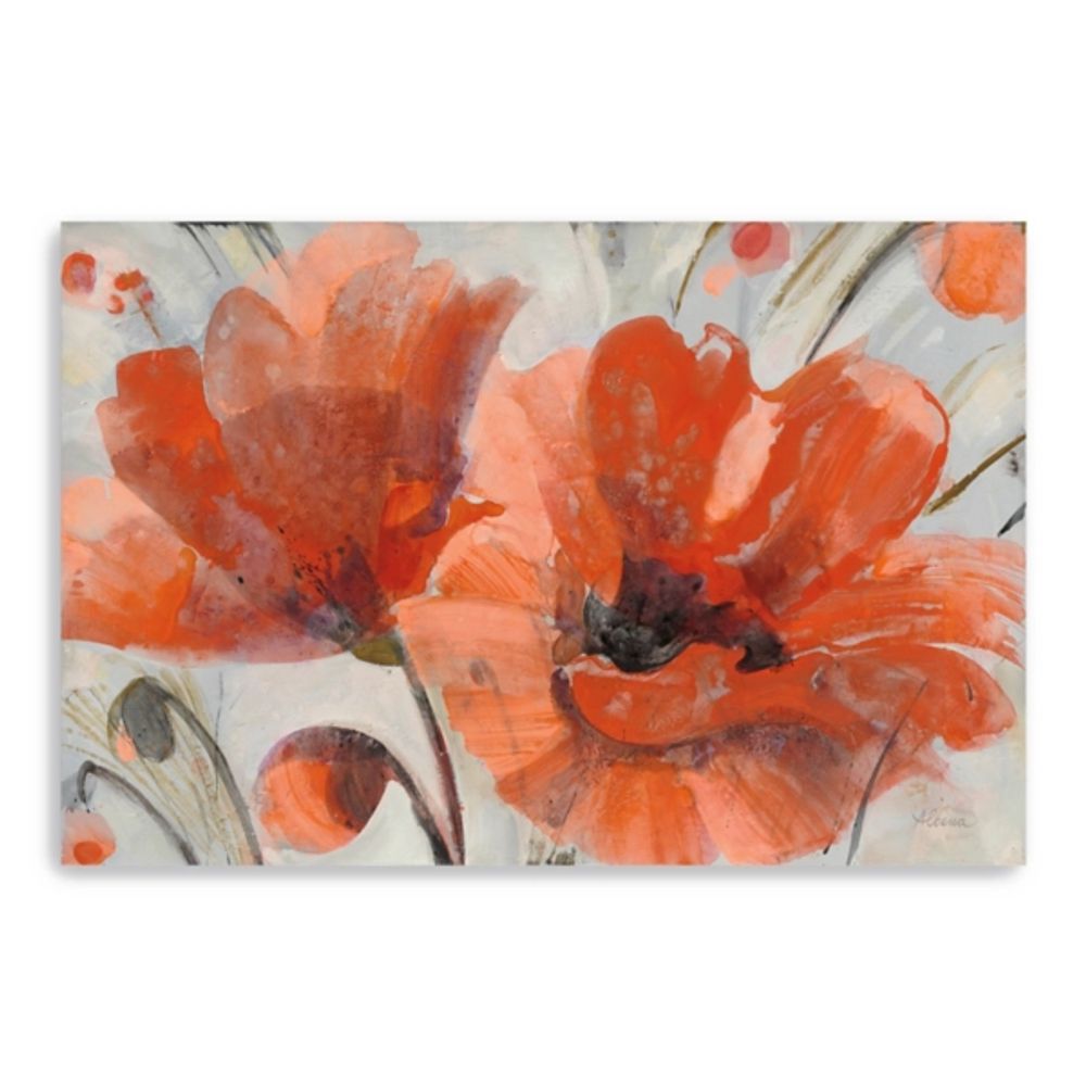 Popping Poppies Canvas Art Print, 48x32 in.