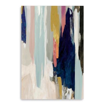 Somber Abstract Canvas Art Print