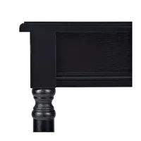 Classic Black Tegan Square Accent Table