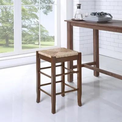 Cappuccino Wooden Counter Stool