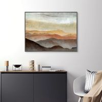 Layered View II Framed Canvas Art Print, 40x30 in.