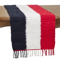 Patriotic Wide Stripe Table Runner