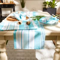 Blue Beach House Stripe Placemats, Set of 6