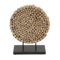 Teak Wood Stumps Abstract Figurine