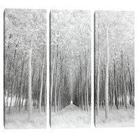 Perspective Part Canvas Art Prints, Set of 3