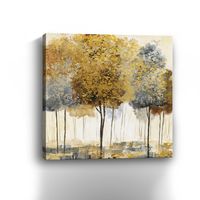 Metallic Forest I Canvas Art Print, 40x40 in.