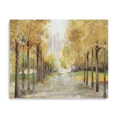 Golden Pathway Canvas Art Print, 30x24 in.