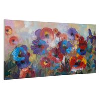 Flower Garden Canvas Wall Art