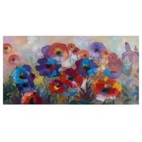 Flower Garden Canvas Wall Art