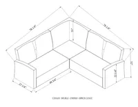 Desert Beige 4-pc. Outdoor Loveseat Set