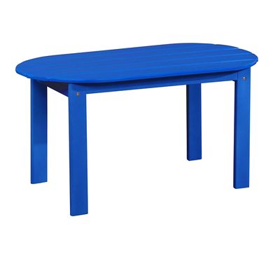 Blue Acacia Wood Outdoor Adirondack Table