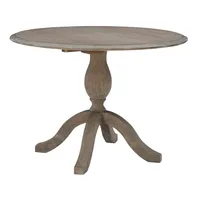Gray Wash Drop Leaf Dining Table