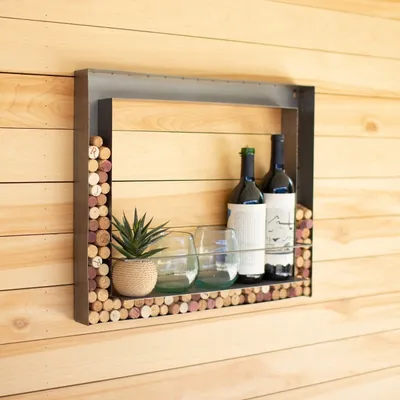 Bronze Cork Holder Wall Frame