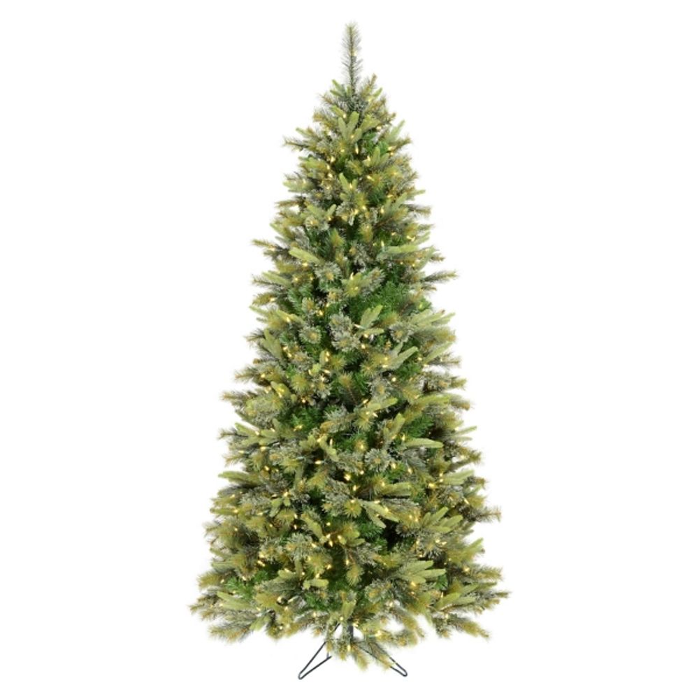 7.5 ft. Pre-Lit Slim Cashmere Christmas Tree