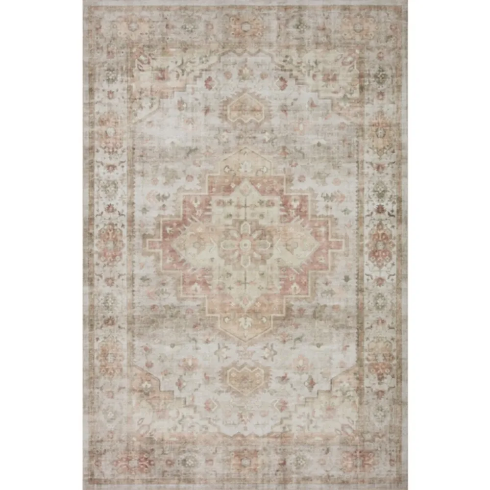 Sage Medallion Area Rug, 7x9