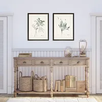 Greenery I Framed Art Prints, Set of 2