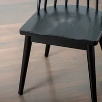 Black Windsor Dining Chair