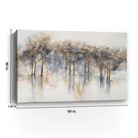 Misty Woods I Giclee Canvas Art Print