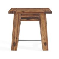 Honey Acacia Rustic Accent Table