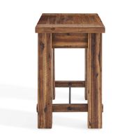 Honey Acacia Rustic Accent Table