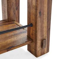 Honey Acacia Rustic Console Table