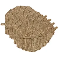 Natural Seagrass Leaf Placemats, Set of 4