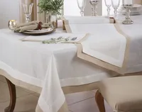 Ivory Double Layered Placemats, Set of 4
