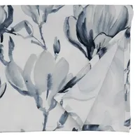 Blue Watercolor Floral Table Runner