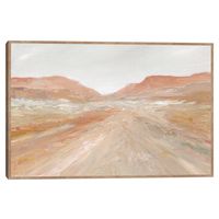 Road To Sedona Framed Giclee Canvas Art Print