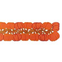 Embroidered Pumpkins Table Runner