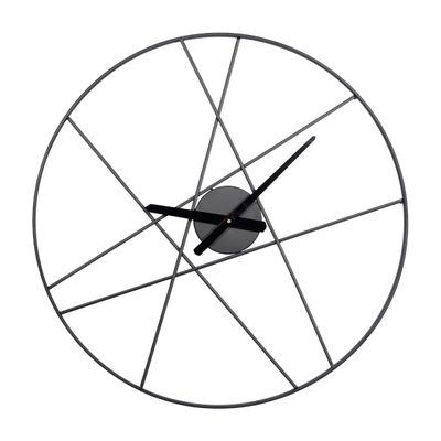 Abstract Open Frame Web Wall Clock, 24 in.