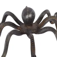 Black Iron Octopus Statue