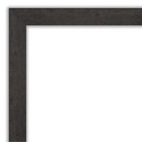 Espresso Plank Beveled Mirror