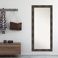 Rustic Rail Charred Framed Mirror