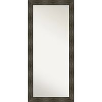 Rustic Rail Charred Framed Mirror