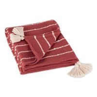 Clayoff Slub Stripe Decorative Throw