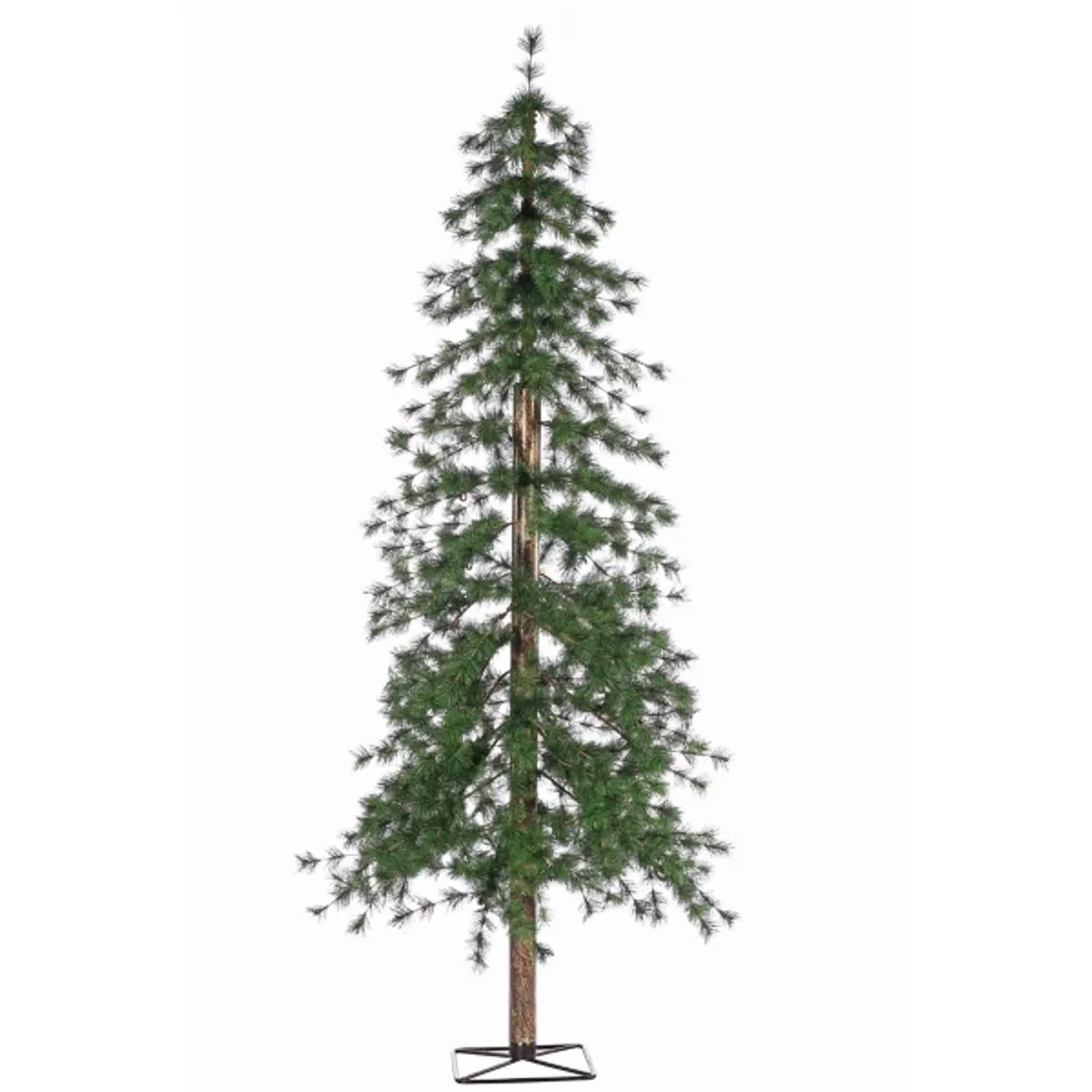 6 ft. Pre-Lit Natural Alpine Christmas Tree