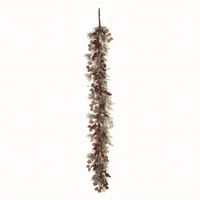 Snowy Eucalyptus Berry Mix Christmas Garland