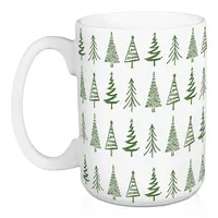 Oh Christmas Tree Mugs, Set of 2