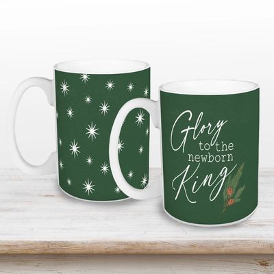 Glory to the Newborn King Mugs, Set of 2
