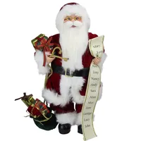 He's Making a List Santa Claus Figurine