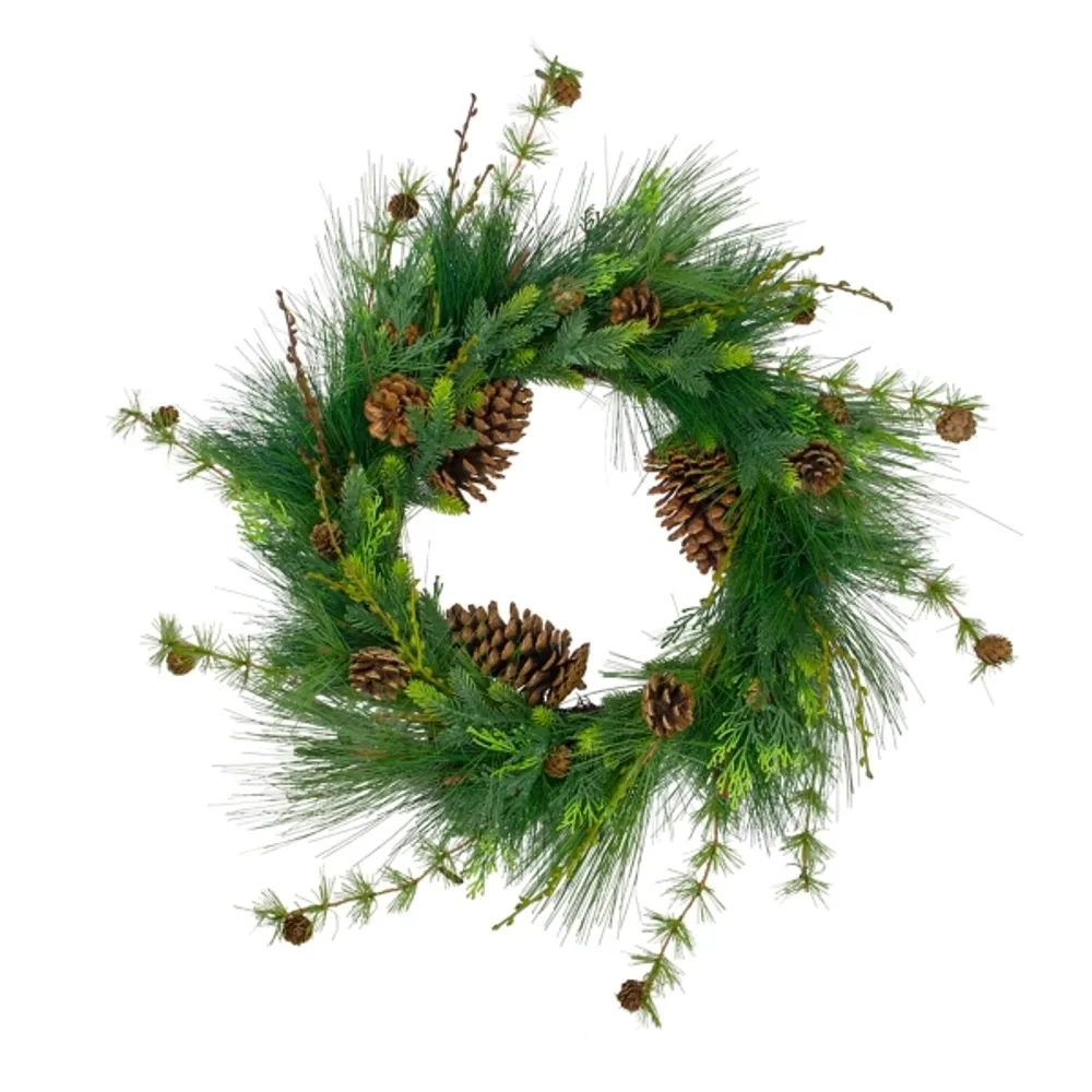 Long Needle Pine Christmas Wreath