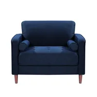 Navy Chelsea Modern Accent Chair